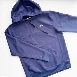 Fila Navy Blue Pullover Hoodie